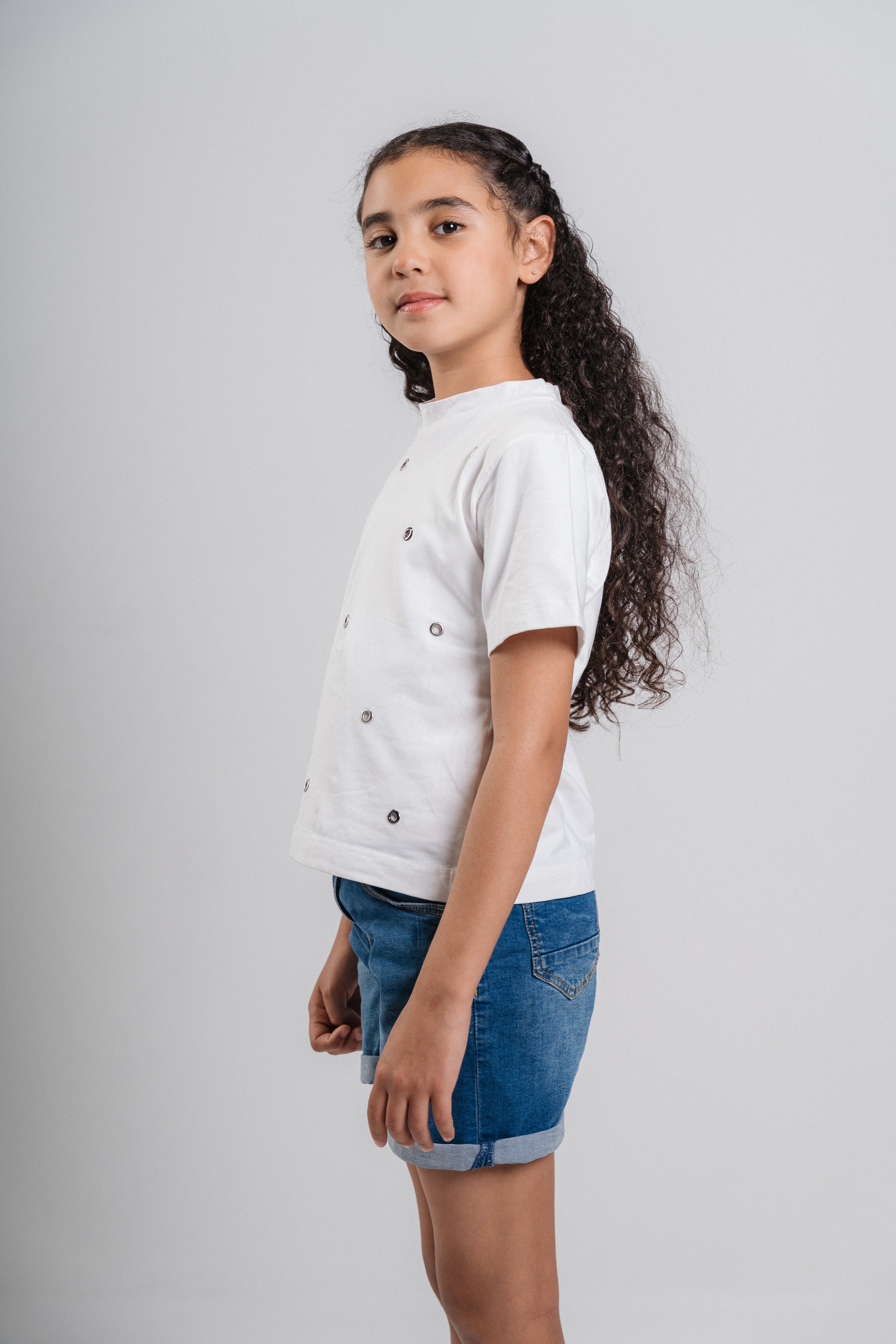 SILVER DOT TEE
