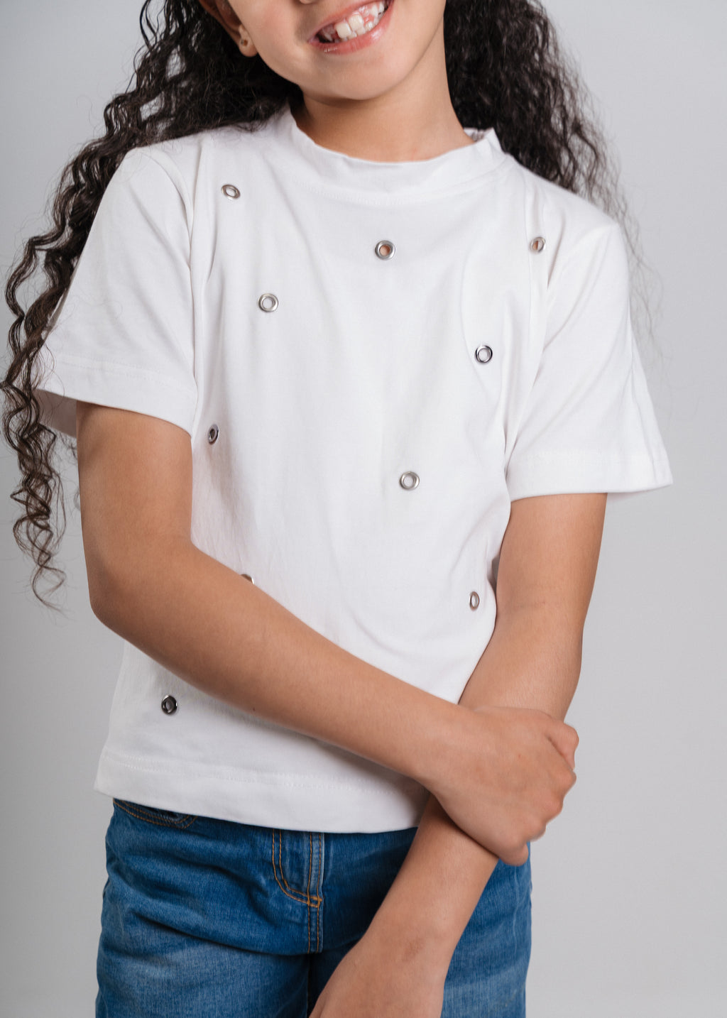 SILVER DOT TEE