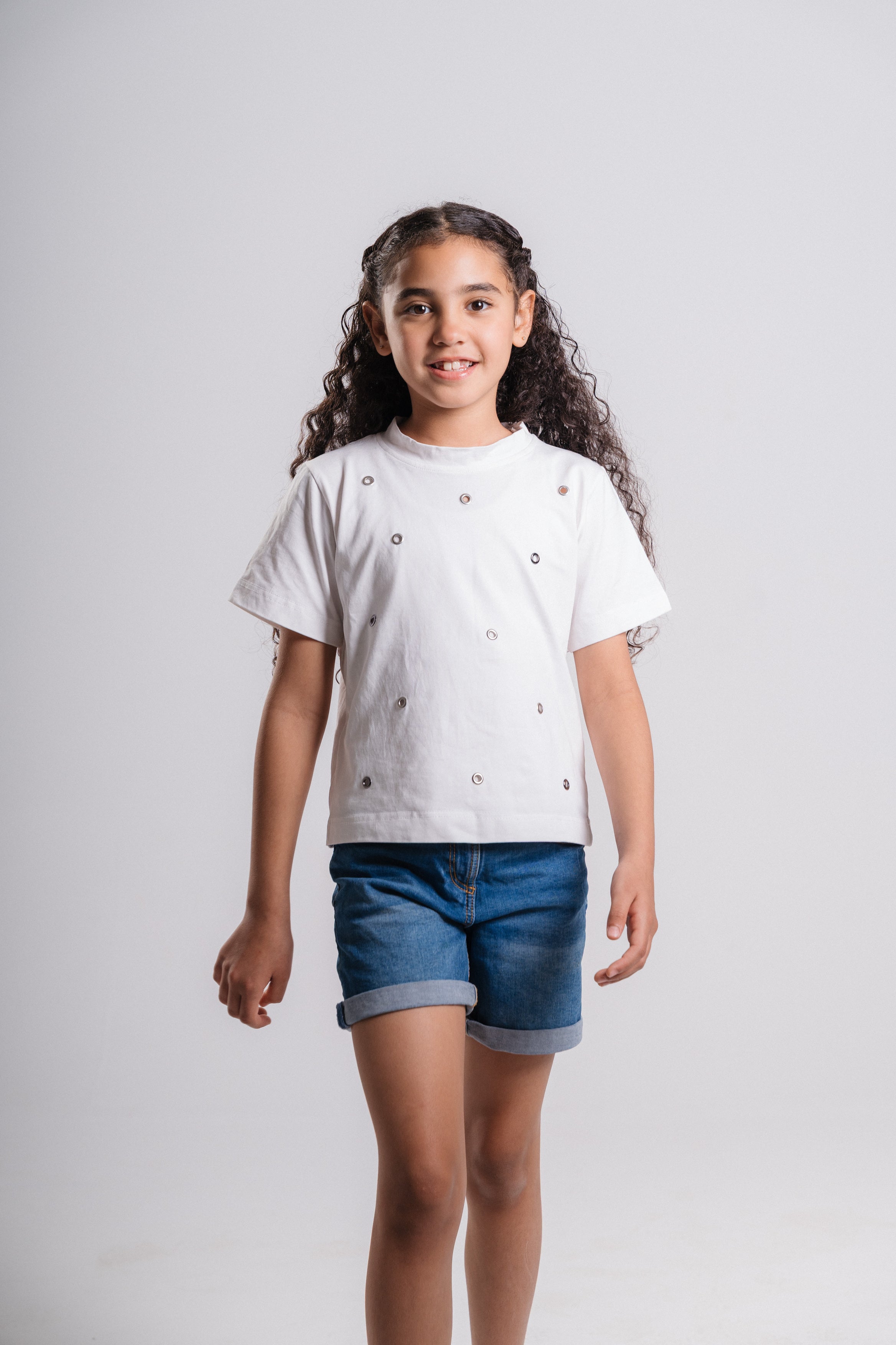 SILVER DOT TEE